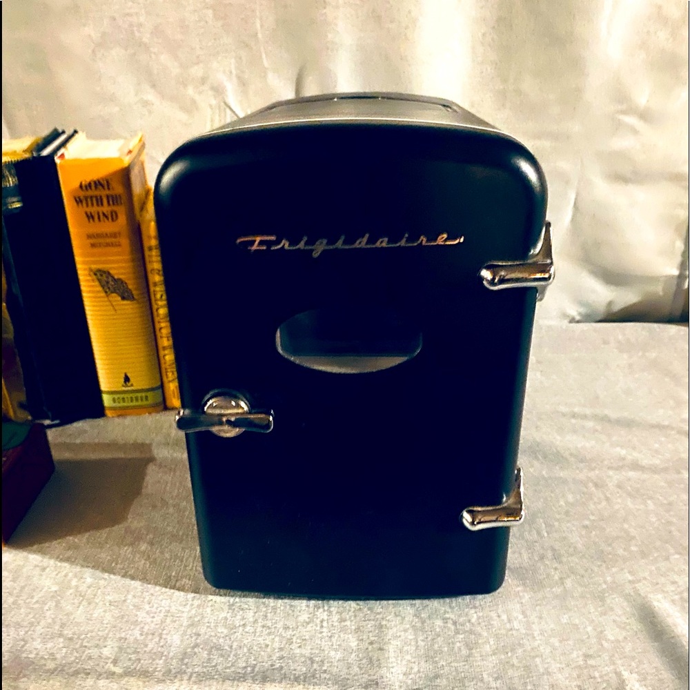 Frigidaire mini fridge/ Black fridge for any room